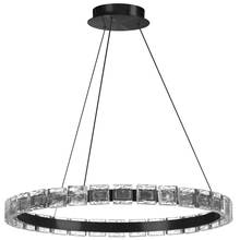  CMA-2428LEDC-MB - 34W LED Camila Chandelier w/ Clear Acrylic