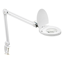  DMLED10-A-WH - Magnifier w/A-Bracket White