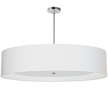  HEL-406P-PC-WH - 6LT Helena Pendant PC, WH w/WH Diffuser