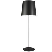  MM681F-BK-797 - 1LT Drum Floor Lamp w/ Jtone BK Shade, BK