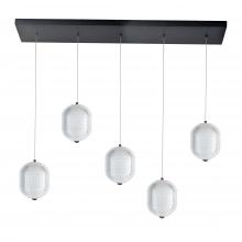  PRI-3230LEDHP-MB - 30W Horiz Pendant, MB w/ CLR Pattern Acrylic