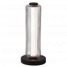  RMA-1510LEDT-MB - 10W Table Lamp, MB w/ CLR Fluted Glass