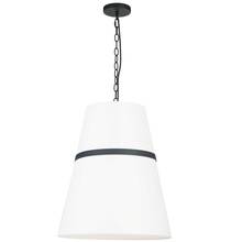  SYM-183P-MB-WH - 3LT Pendant,  MB w/ WH Shade