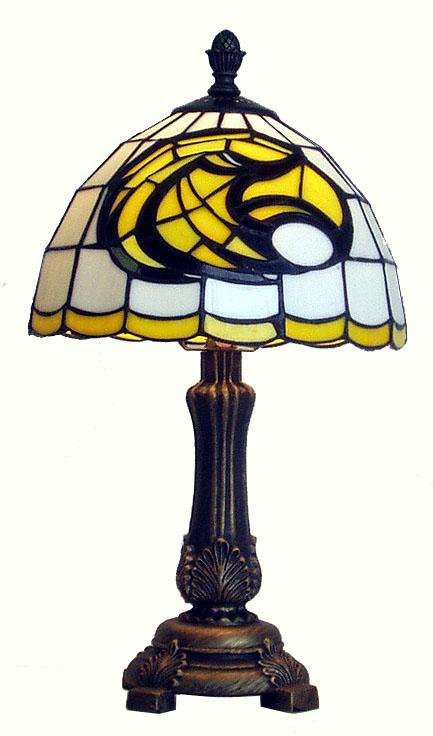 Minnesota Vikings Art Glass Lamp