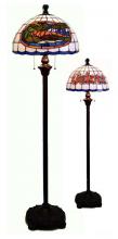  FLA520 - Florida Tiffany Floor Lamp