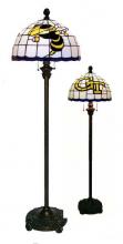  GATECH520 - Georgia Tech Tiffany Floor Lamp