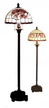  KSU520 - Kansas State Tiffany Floor Lamp