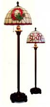  OSU520T - Ohio State Tiffany Floor Lamp