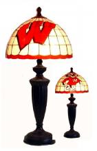  WISC500 - Wisconsin Tiffany Desk Lamp